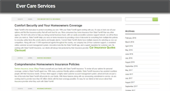 Desktop Screenshot of evercareservices.com